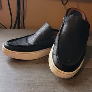 Sofft brand black leather mules sz 9